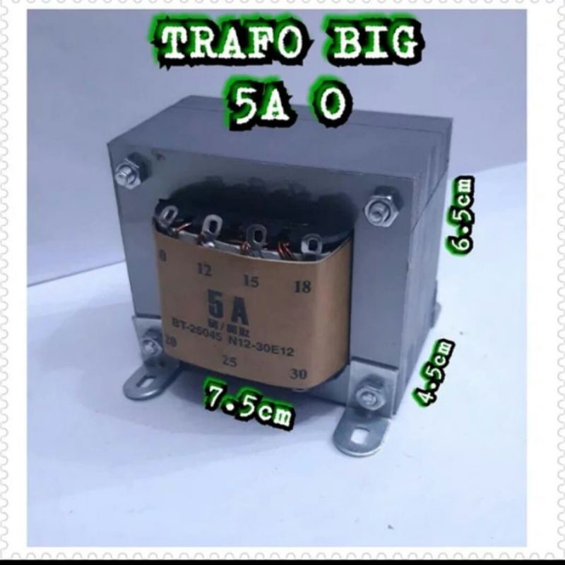 Trafo BIG 5A Non CT