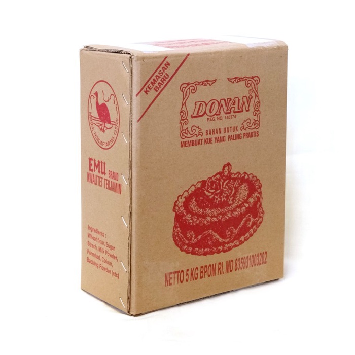 

Bettifer Tepung Kue Donan Klasik Bahan Dasar Cake Mix 5Kg Premix Instan