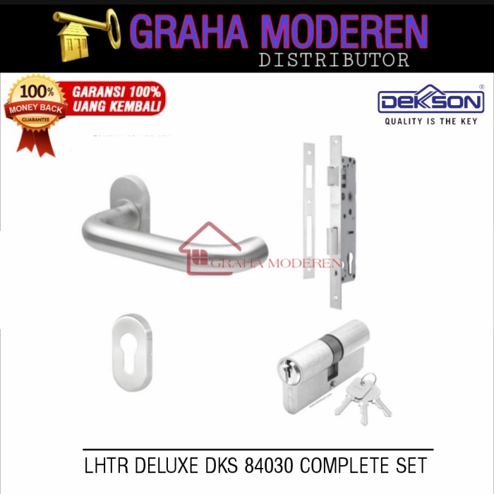 ✅Ori Kunci Pintu Dekson Lhtr 84030 Ss Sus 304 Gagang Pintu / Handle Pintu Limited