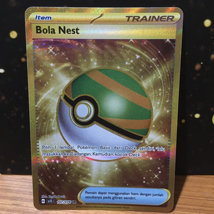 ✅COD Bola Nest Ur Pokemon Tcg Indonesia Berkualitas