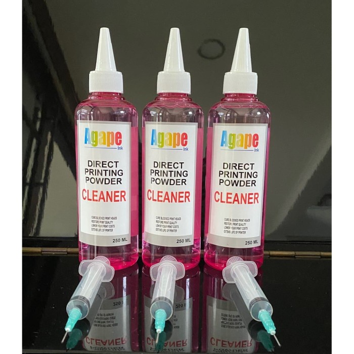 

Cleaner Pigment Dtg-Dtf-Artpaper -Sublim Kualitas Premium 250 Ml