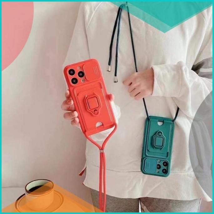 Soft Case Pelindung Kamera Dengan Tali Lanyard Samsung A11 M11 A13 5g