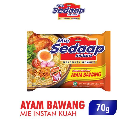 

Mie Sedaap Instan Ayam Bawang 70 gr