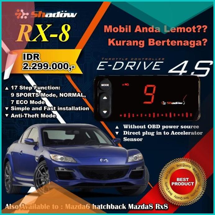 Aksesoris Piggyback ECU SHADOW ADVANCE 4S Mazda6 hatchback Mazda8 RX8