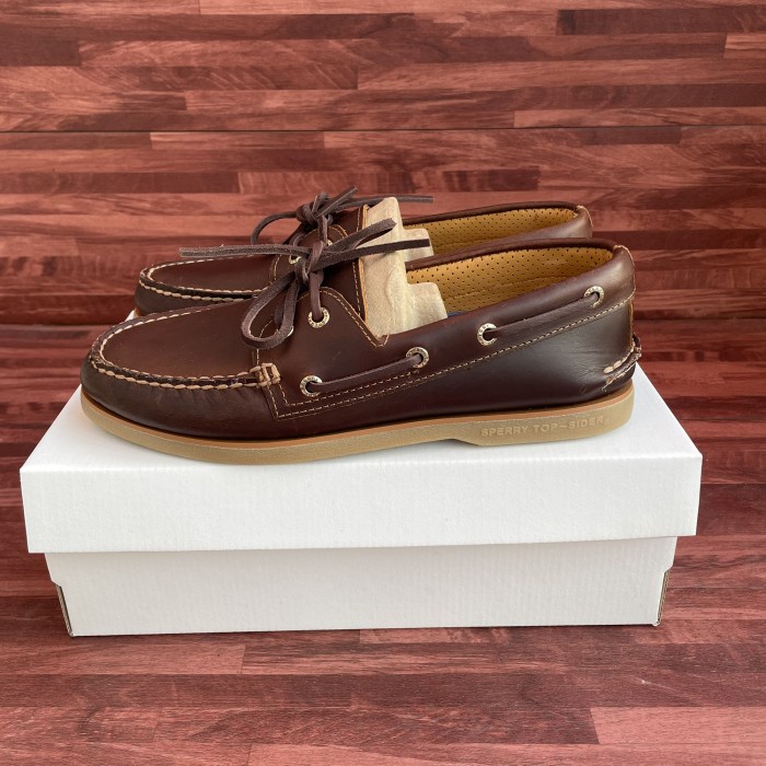 Sperry Top Sider Gold Cup Amaretto Authentic Original
