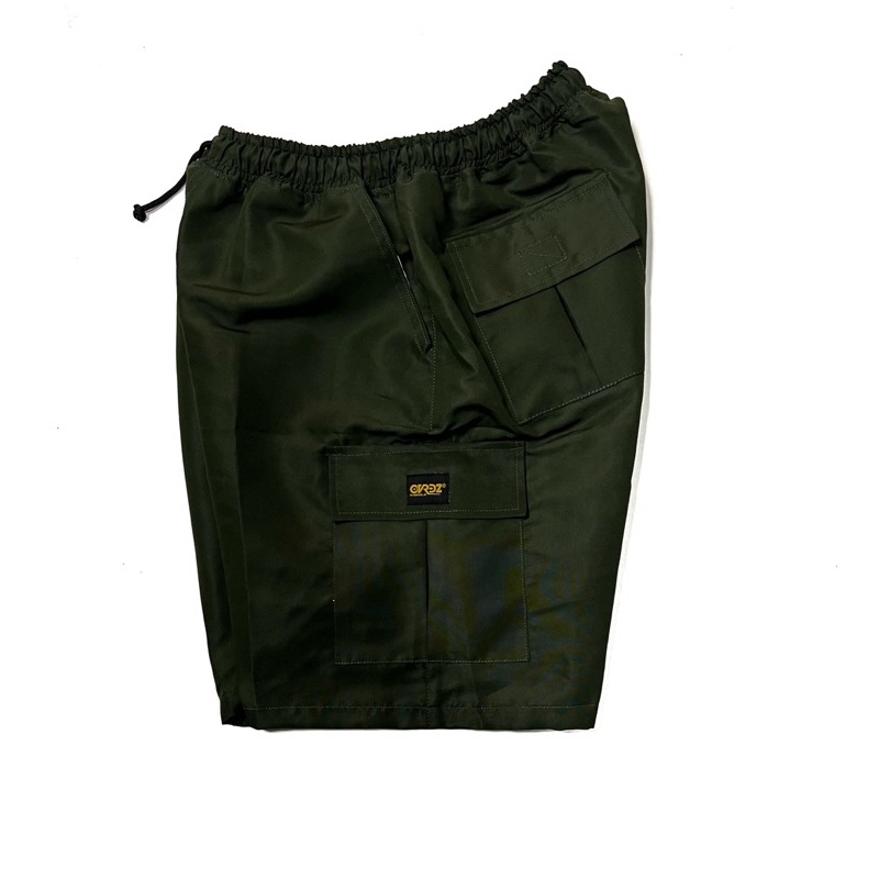 Ovrdz Boardshort Cargo Celana Dek Pria Wanita Boxer Santai Bahan Parasut