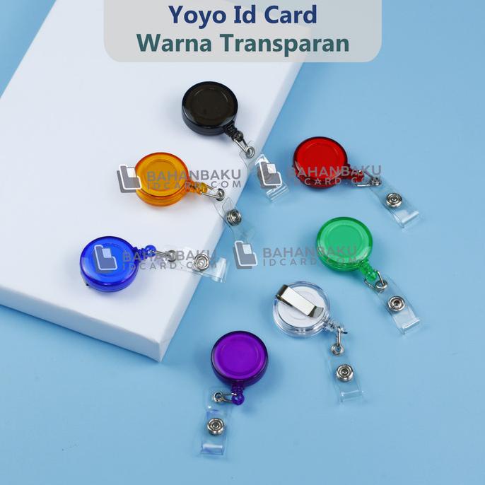 

Yoyo Tali Id Card Gantungan ID CARD Hang Tag Name Tag Transparan