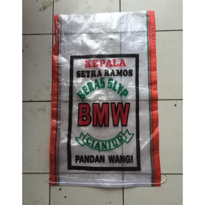 

Karung beras 25kg merek BMW