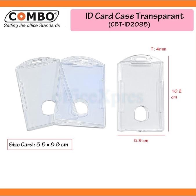 

ID Card Plate Transpant / ID Card Case Bening / ID Case Acrilic 2095