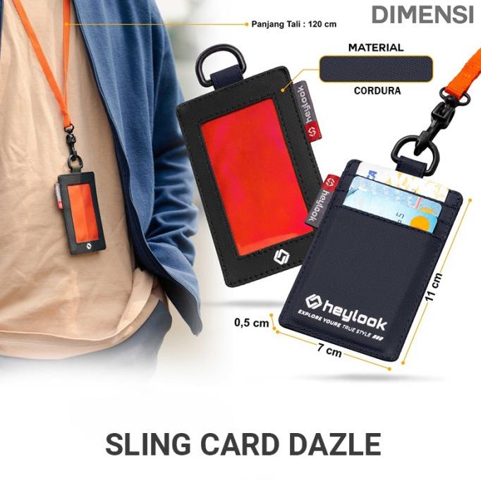 

ID Card Holder Name Tag Neck Bag Dompet Kartu Atm Pria Wanita