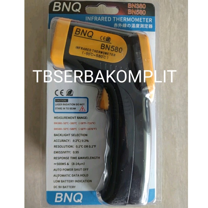 ✅New Bnq Bn580 Infrared Thermometer -50 To 580 Celsius Bn-600 Termogun Diskon
