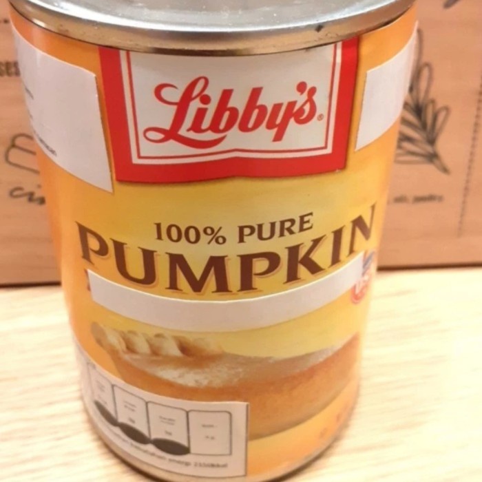 

Buah Labu Dalam Kaleng Libby's Pure Pumpkin 15 OZ 425 gram Can