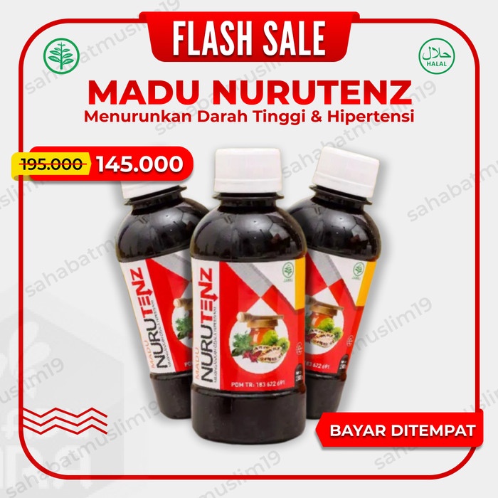 

Madu Nurutenz Herbal Menurunkan Darah Tinggi Herbal Hipertensi Efektif