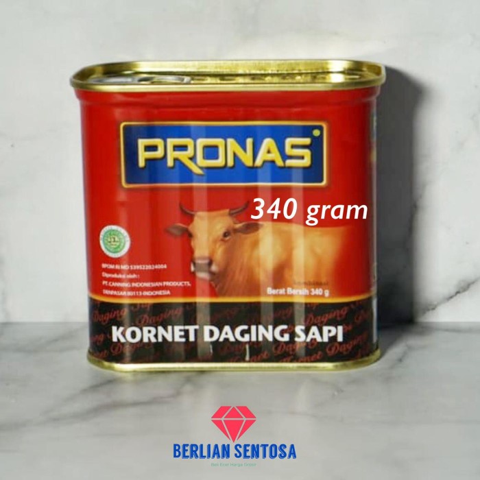 

kornet pronas beef 340gr 1 dus