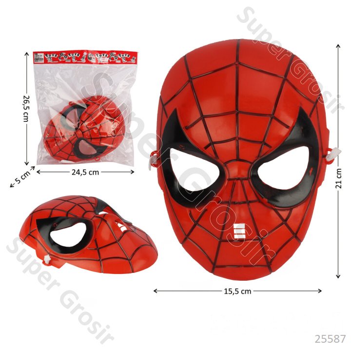 Topeng Karakter Mirip Spiderman_Topeng Spiderman_Mask