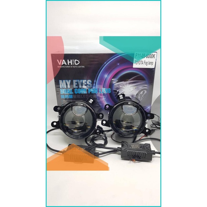 Projector LED Foglamp Fog Lamp Lampu Kabut Tembak LED VAHID F11 Laser