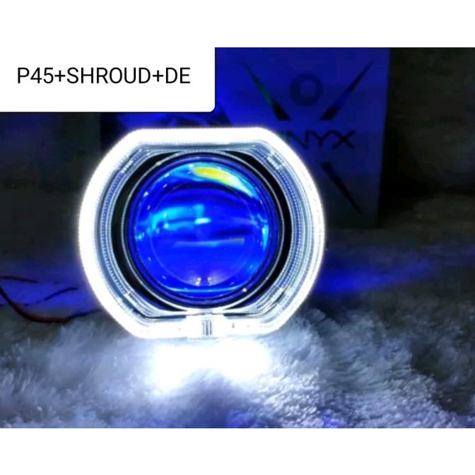 Lensa Lampu LED Projector Projie BILED 3 Inchi Motor Mobil Vinyx P35
