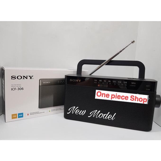 Radio Portable Sony FM/AM ICF-306 Original