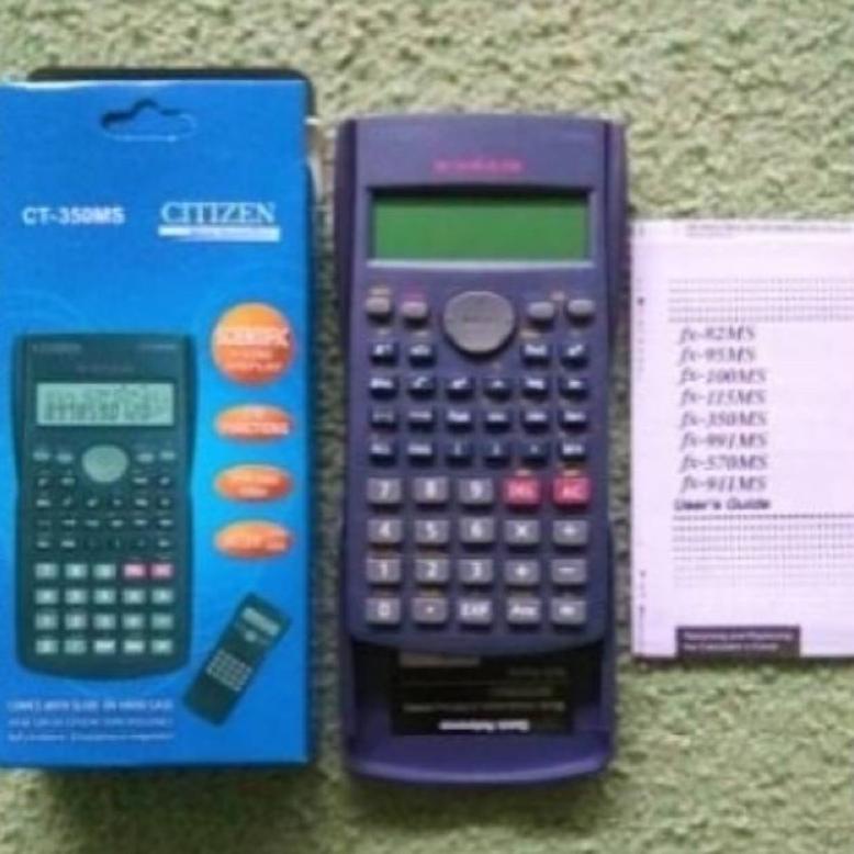 

COD Kalkulator Sekolah Scientific CITIZEN 350MS - Calculator Ujian Sin Cos Tan - Kalkualtor citizen scientific CT-350MS SALE