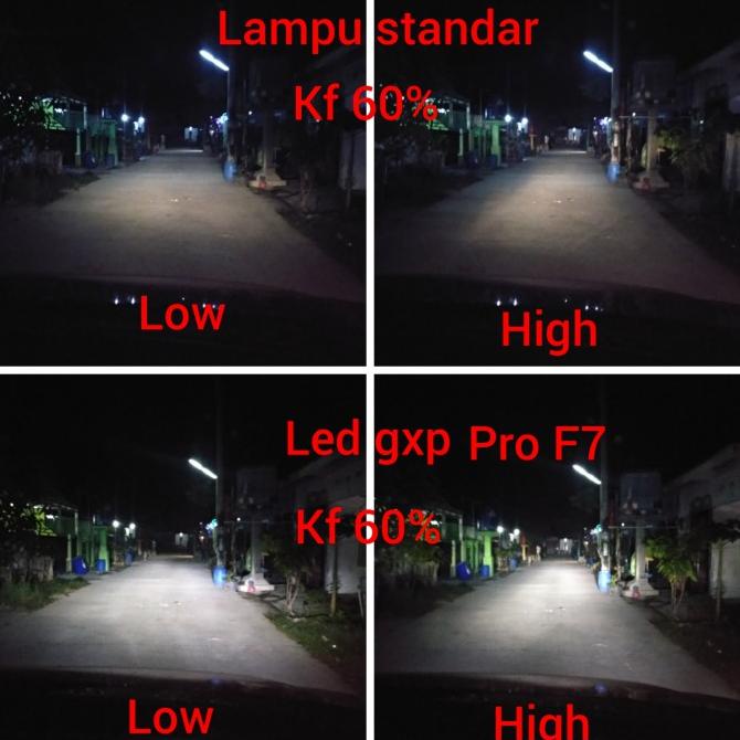 led headlamp mobil F7 gxp pro h4 h11 h1 h7