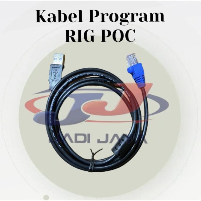 kabel data Radio Rig POC D828,Alat progam Radio Rig POC D828