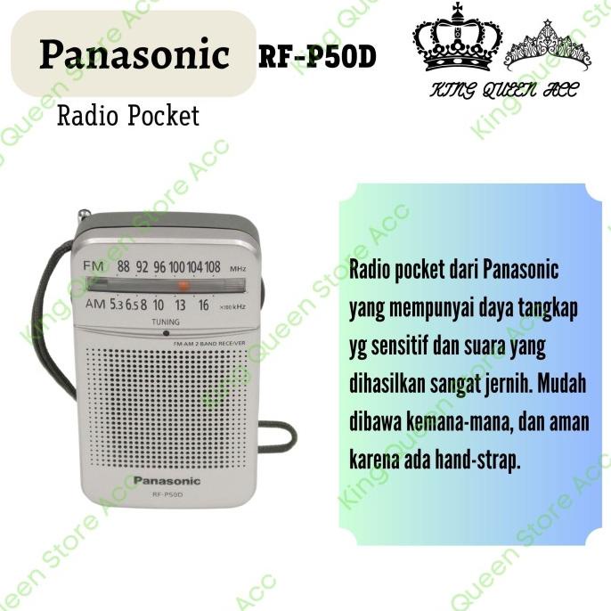 Radio Saku/Radio Pocket/Radio FM/AM Panasonic P50D Original