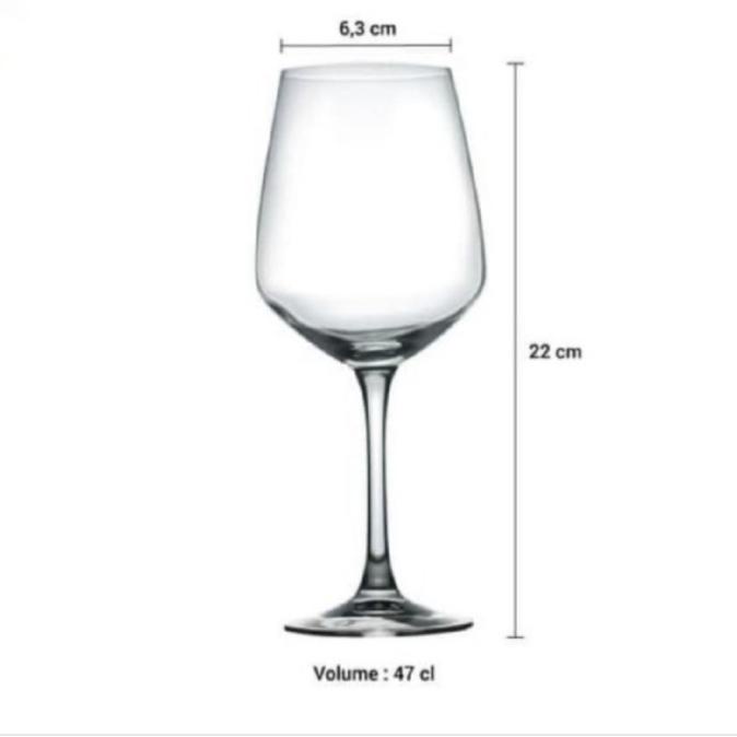 MILIKI LUMINARC WINE GLASS SURLOIRE/GELAS RED WINE/RED WINE GLASS/GELAS KACA TERMURAH