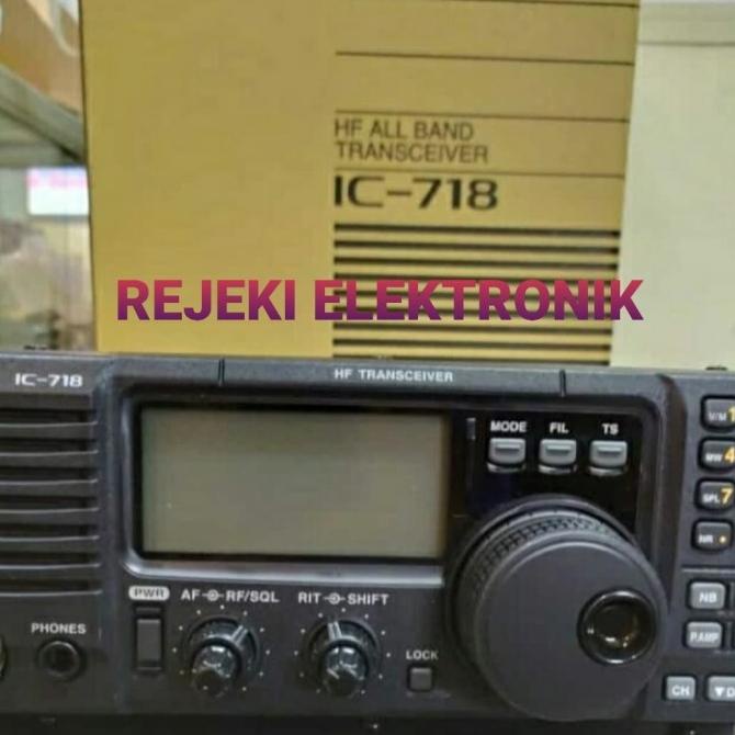 JUAL RADIO SSB ALLBAND ICOM 718 GARANSI RESMI ORIGINAL ICOM 718
