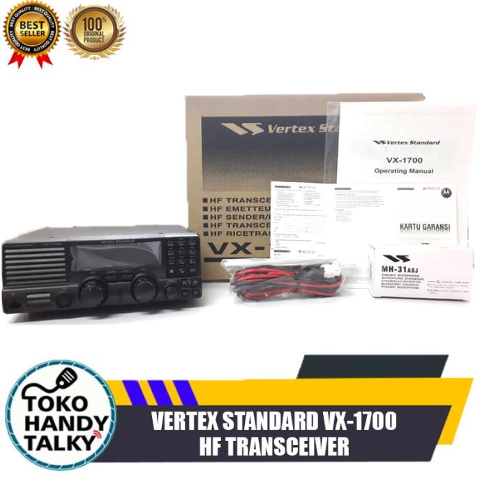 RADIO VERTEX STANDARD VX-1700 VX1700 RIG SSB HF TRANSCEIVER ORIGINAL