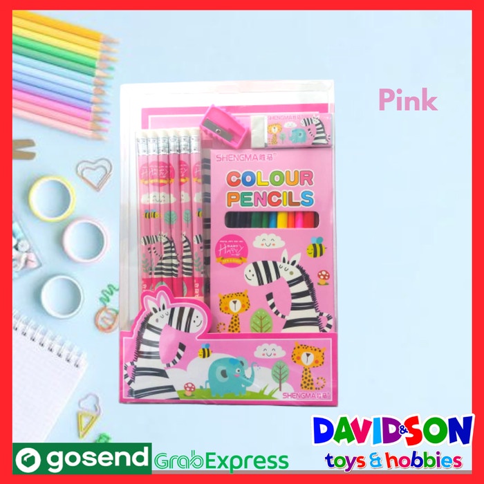 

SALE STATIONERY SET SHENGMA / PAKET ALAT TULIS KARAKTER / ALAT TULIS 87041 Termurah