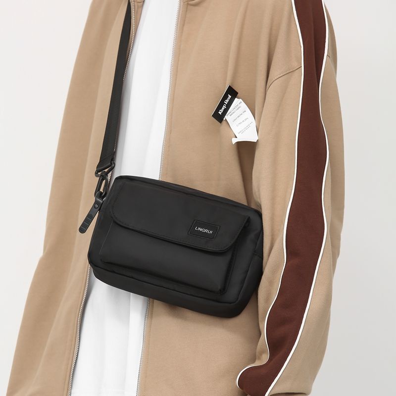 Tas Kurir Pria, Tas Bahu Kecil Santai Jepang Sederhana