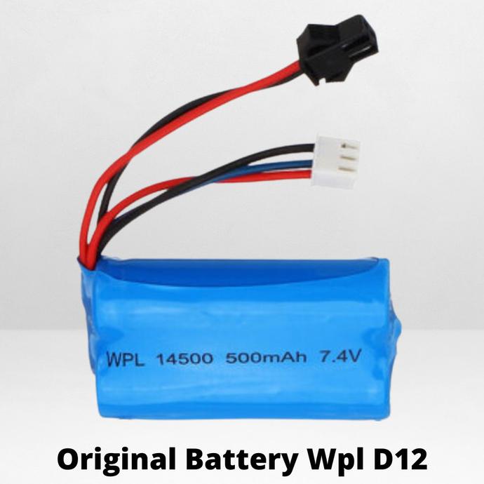 Rc Car Wpl D12 Original Battery / Baterai Wpl B16 B36 C24 C34 original