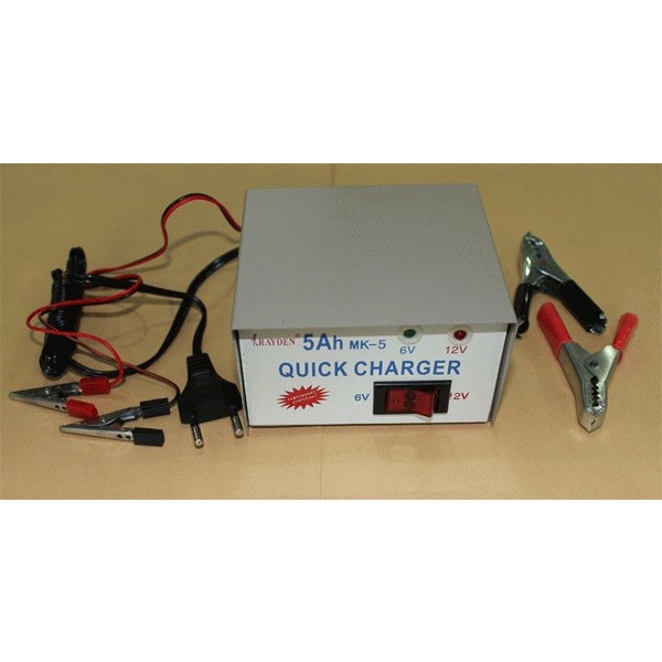 ✨Baru Charger Aki 5 Ampere Merk Rayden Terbaru