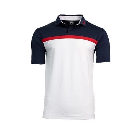 Man Shirt Fj Lisle Color Block 82290 Terbaik