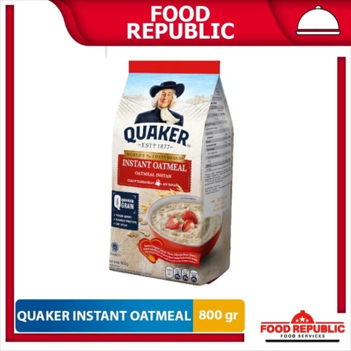 

Quaker Instant Oatmeal Merah 800 Gr Creamy Tinggi Serat Sumber Protein Best Seller