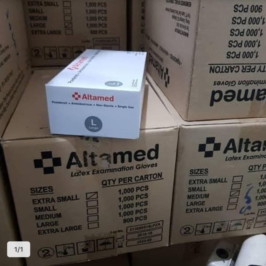 Sarung Tangan / Handscoon Altamed Isi 100 Pcs