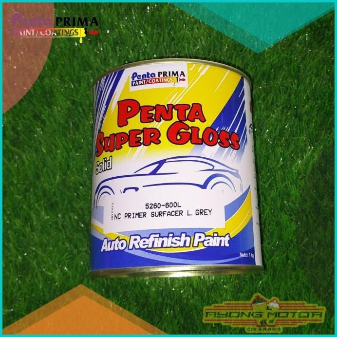 Cat Penta Super Gloss/Cat Duco 600L NC Primer Surfacer Grey 1kg Epoxy