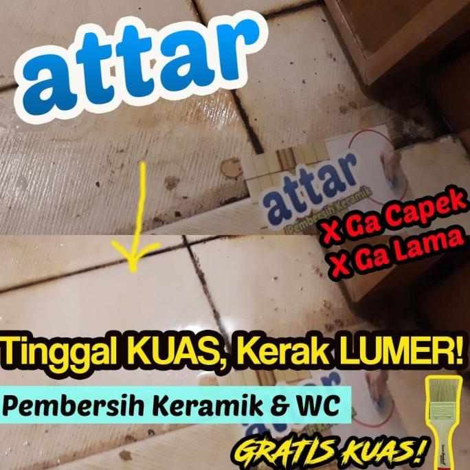 ATTAR Power Cairan Pembersih KERAMIK / WC / Toilet 1 Liter