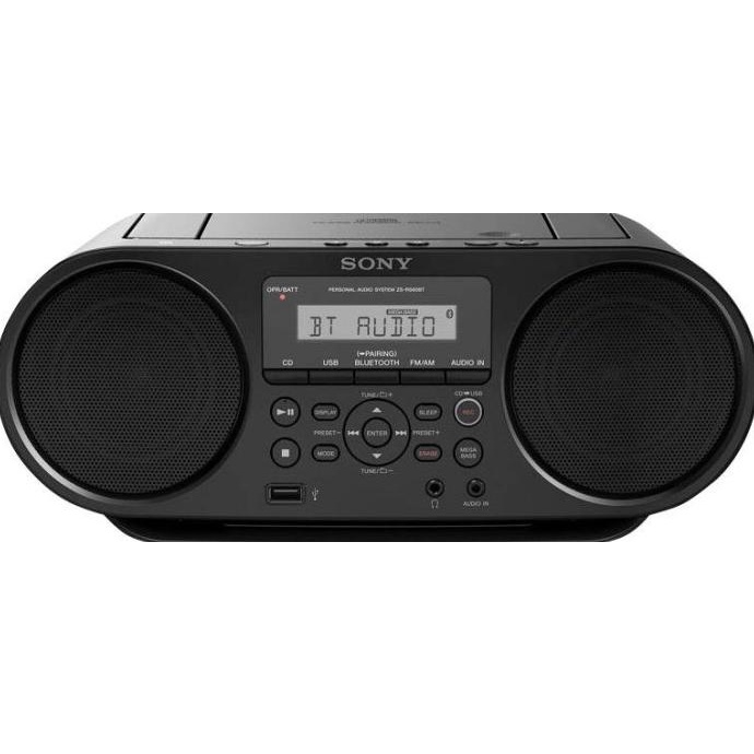 SONY ZS-RS60BT Bluetooth & Portable CD Boombox Sony Cd Player