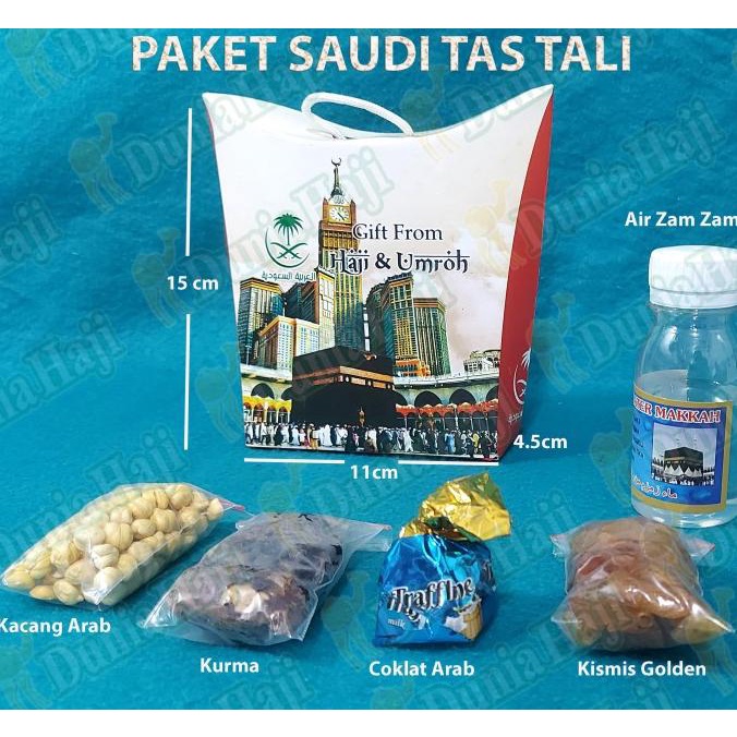 

TERLARIS - Paket Haji dan Umroh Tas Komplit Oleh Oleh 5 IN 1 Murah Lengkap