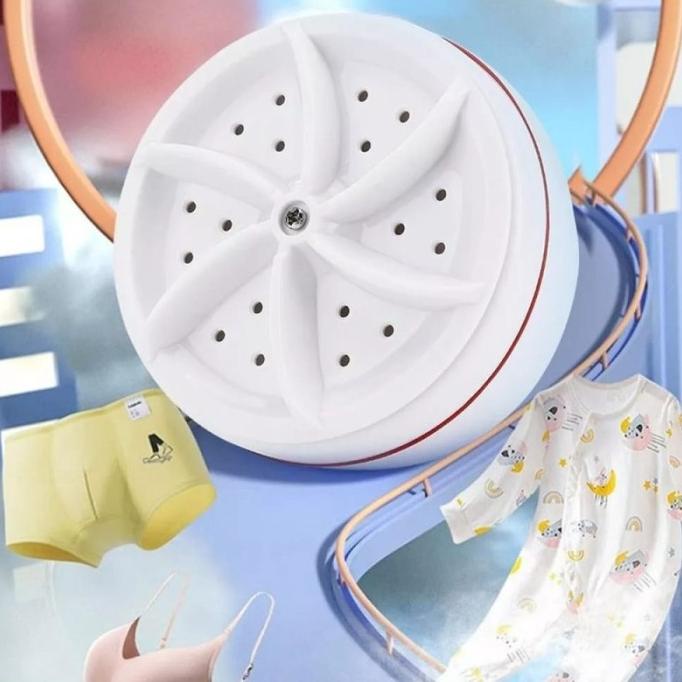 Mesin Cuci Mini Portable Cuci Piring Cuci Pakaian Mesin Cuci USB BACC