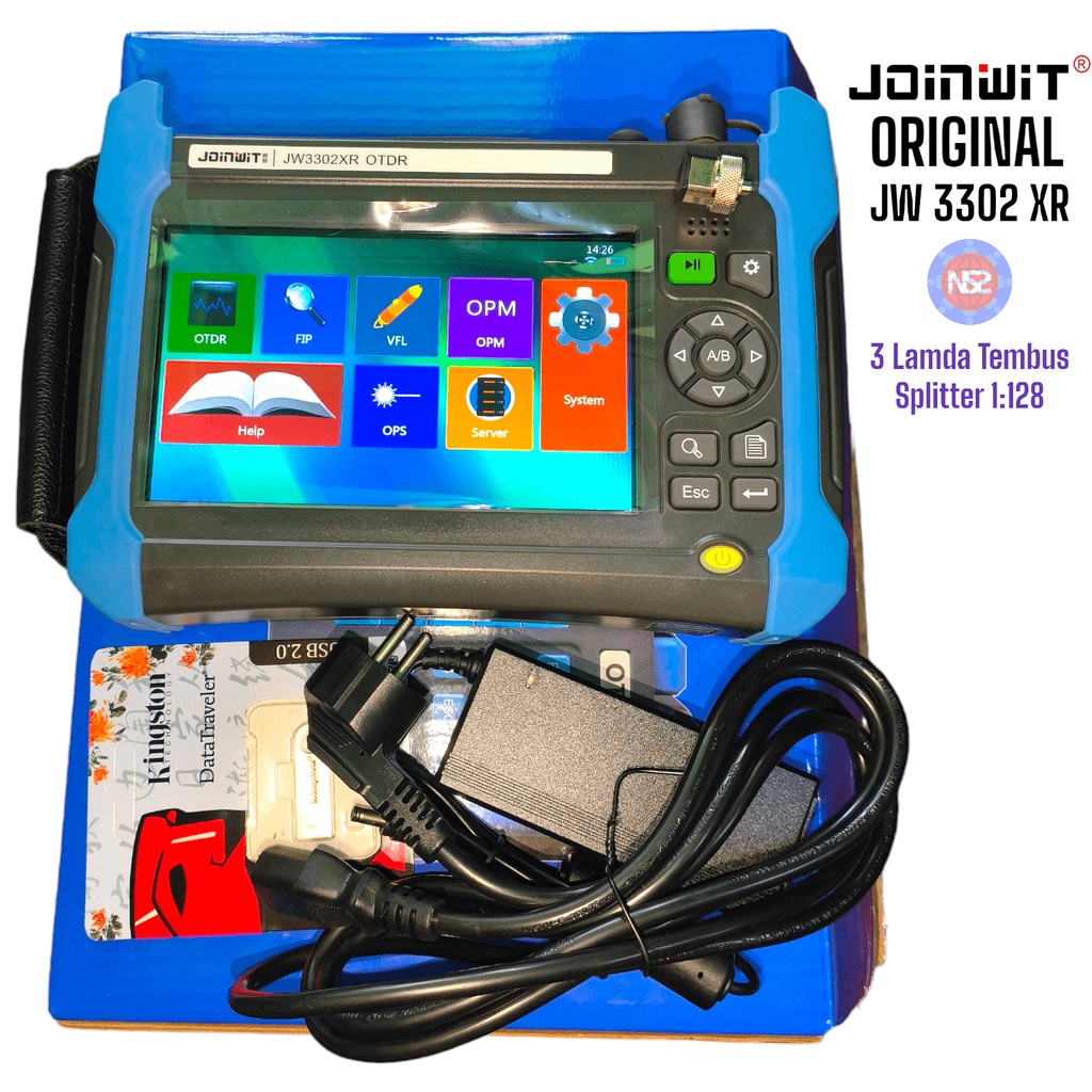 otdr joinwit jw3302XR original 32dB / otdr jw3302xr