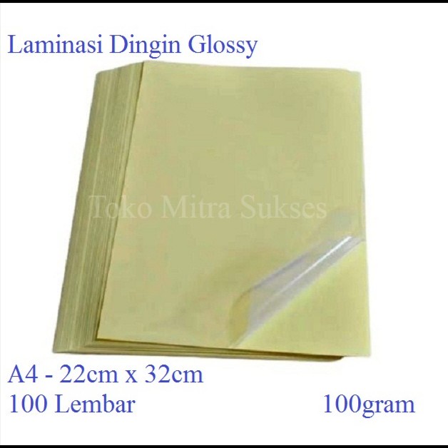 

Laminasi Dingin Glossy