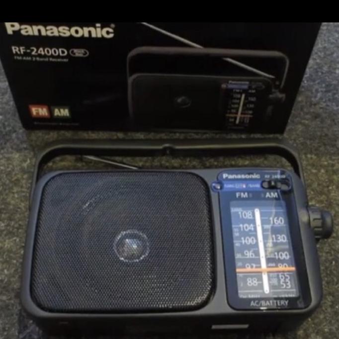 Panasonic Radio RF-2400 AM/FM Bisa Pakai Baterai Dan Listrik