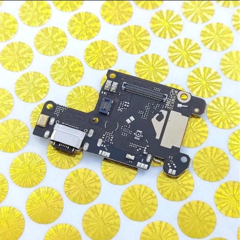 Papan PCB Cas Xiami Mi 9T Board Charger Konektor Charger + Konektor Sim