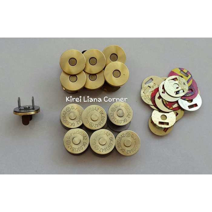 

Terbaru Kancing Magnet Uk 1.8Cm Atg-Kualitas Super-Magnetic Snap Button Promo Terlaris