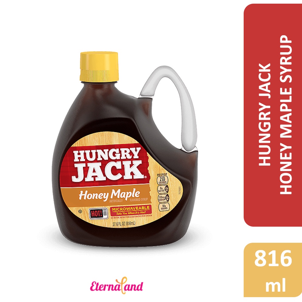 

Hungry Ja Honey Maple Syrup - Sirup Pancake & Waffle Honey Maple