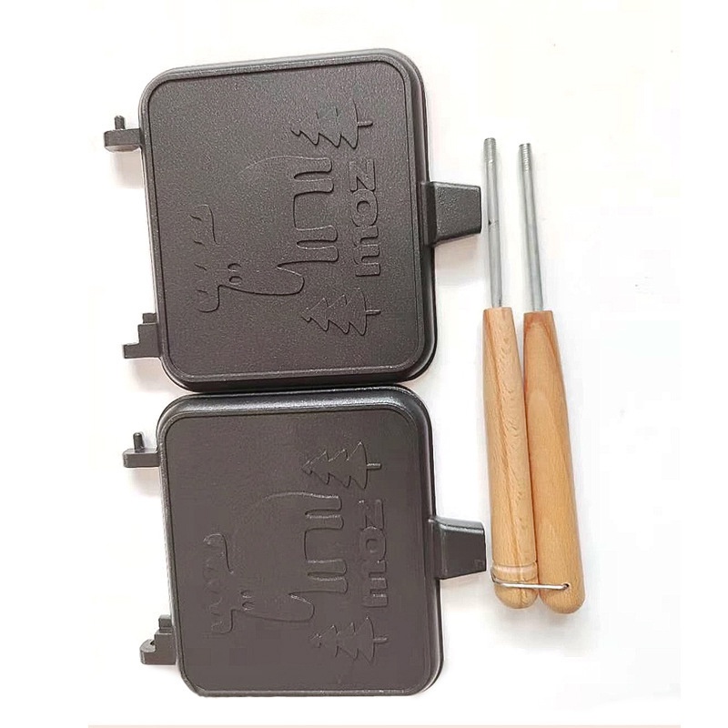 Cetakan Sandwich Waffle Maker Cetakan Sandwich Waffle Maker Sandwich Sosis Waffle Maker Alat Cetakan