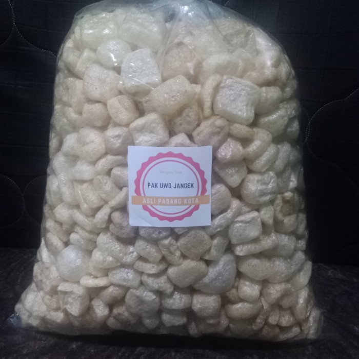 

Kerupuk - Kerupuk Kulit Kerupuk Jangek Kerupuk Rambak Padangkota Berat 1Kg