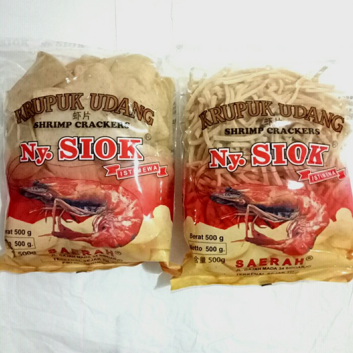 

Kerupuk - Kerupuk Udang Ny Siok 500 Gr